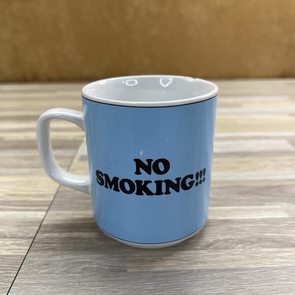 VTG 1978 Garfield No Smoking Coffee Mug Jim Davis Enesco Broken - 1S572 - Picture 2 of 5